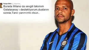 Melo'dan Galatasaray'a destek!