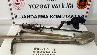 Kaçak kazıya suçüstü: 4 gözaltı