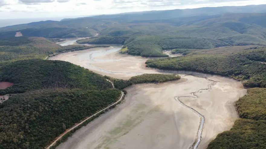 Trakya'da, İstanbul'un suyunu karşılayan barajlar kurudu 5