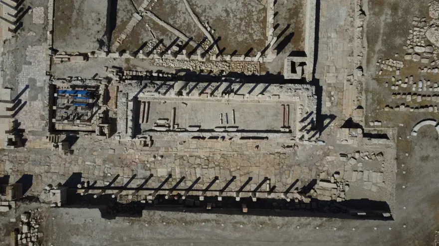 Tripolis Antik Kenti'nde 2 bin yıllık kanalizasyon bulundu 2