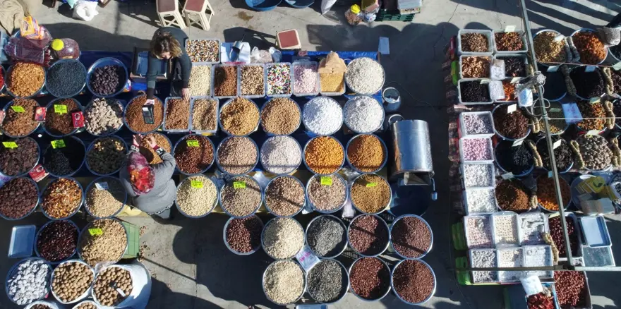 Kuruyemiş ile baharat tezgahında kanser riski Kuruyemiş ile baharat tezgahında kanser riski