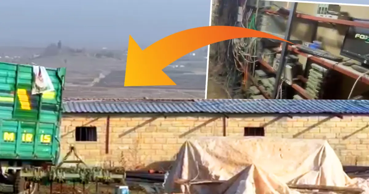 Ahırdan gizli kripto para tesisi çıktı