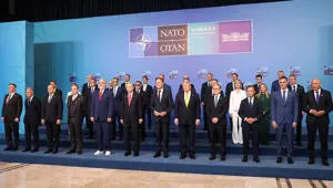 Tarihi NATO Zirvesi'nde ikinci gün. Liderler zirve için Beştepe'de