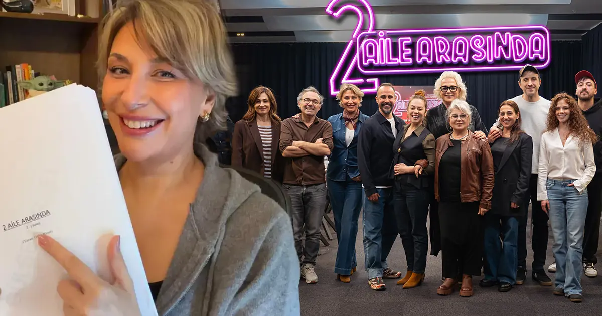 "2 Aile Arasında" filmi için geri sayım başladı. Okuma provasından ilk kareler
