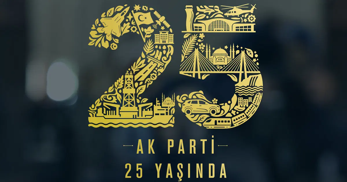AK Parti'nin 25'inci yıl logosundaki semboller ne anlatıyor?