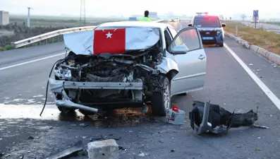 Hacca gitmek için yola çıkmıştı: Kazada hayatını kaybetti