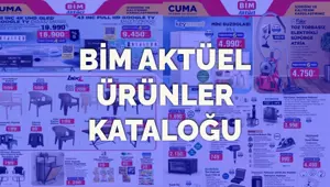 BİM 14 Kasım cuma aktüel ürünler kataloğu: Süpürge, ütü, televizyon, masa ve kahve makinesi geliyor