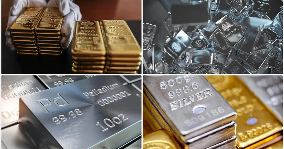 Metallerde fırtına gibi yükseliş. Altın, gümüş, platin, bakır hepsi rekor kırıyor