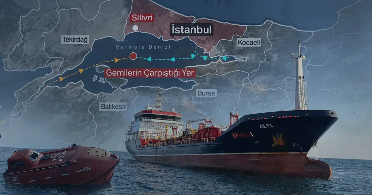 Marmara'da gemi kazası: Tuğberk İmamoğlu ile Alsu arasındaki son telsiz konuşması ortaya çıktı