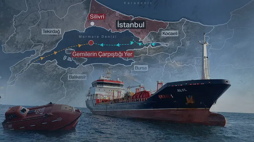 Marmara'da gemi kazası: Tuğberk İmamoğlu ile Alsu arasındaki son telsiz konuşması ortaya çıktı Marmara'da gemi kazası: Tuğberk İmamoğlu ile Alsu arasındaki son telsiz konuşması ortaya çıktı