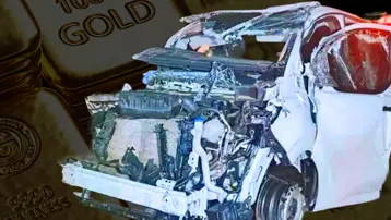 İstanbul-İzmir Otoyolu'nda film gibi olay! Zırhlı araç kaza yaptı, 11 kilo altın ortadan kayboldu