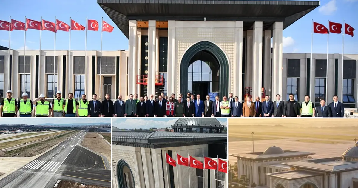 İşte Ankara'nın yeni havalimanı: Adı belli oldu, pazartesi günü açılacak