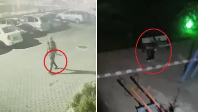 "Boşanmamıza sebep oldunuz" dedi, tüfekle siteyi bastı