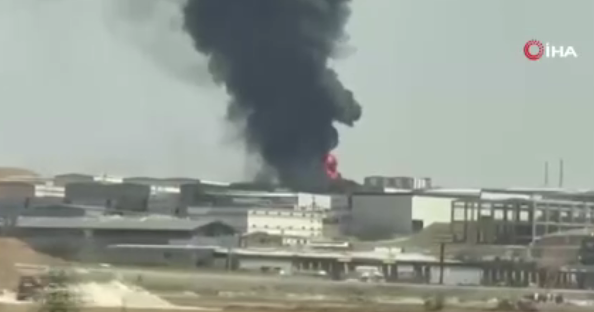 Ankara'da fabrika yangını