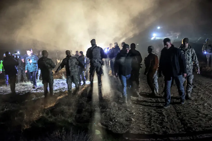 "YÜKSEK HIZLA TEPEYE ÇARPTI, İNFİLAK ETTİ" 2
