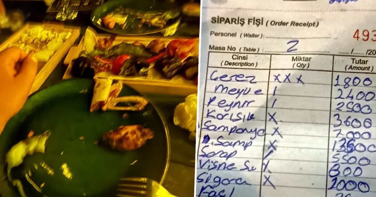 Sosyal medyada tuzağa düşüren çete! Tavuk şiş 2 bin 800, peynir 2 bin 500 lira