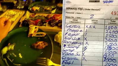 Sosyal medyada tuzağa düşüren çete! Tavuk şiş 2 bin 800, peynir 2 bin 500 lira