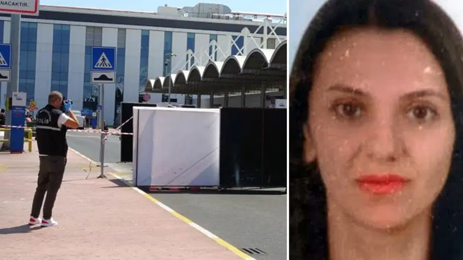 Antalya Havalimanı'nda kadın cinayeti
