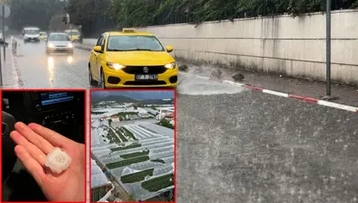 Antalya'yı sağanak ve fırtına vurdu: Yollar göle döndü, hortum oluştu