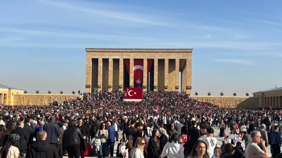 Anıtkabir'e 10 Kasım'da rekor ziyaret