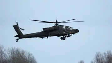 ABD'nin ilk Apache kaybı. Hürmüz'de helikopter düştü, mürettebat kurtarıldı
