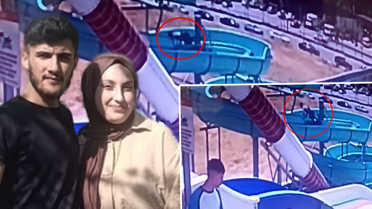 Aquaparktaki ölümün görüntüsü ortaya çıktı