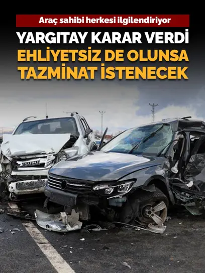 Araç sahibi herkesi ilgilendiriyor. Yargıtay karar verdi