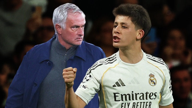 Arda Güler dalya dedi; Real Madrid, Mourinho'nun Benfica'sını Devler Ligi'nden eledi