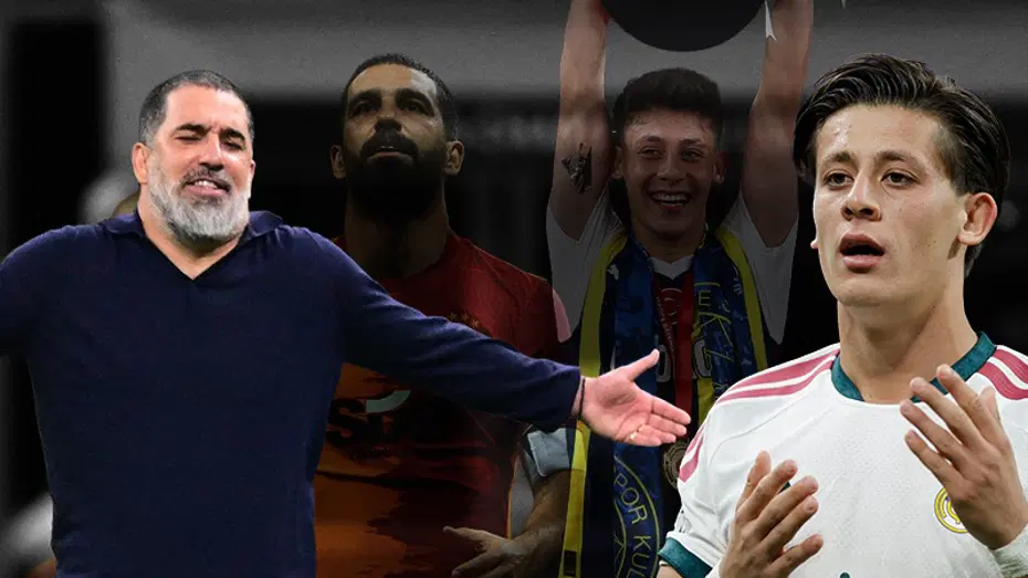 Arda Turan'dan Arda Güler'e Fenerbahçe-Galatasaray örneği. 