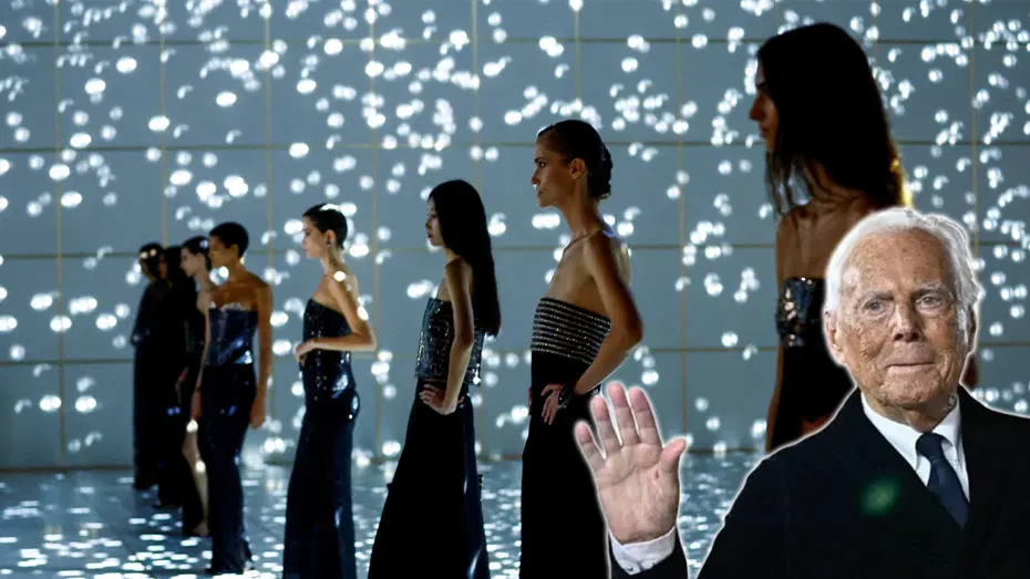 Giorgio Armani'den 1 yıl sonra. Armani 'evrim' temasıyla geri döndü