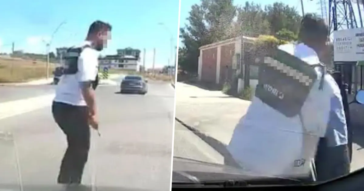 İstanbul trafiğinde tornavidalı saldırı