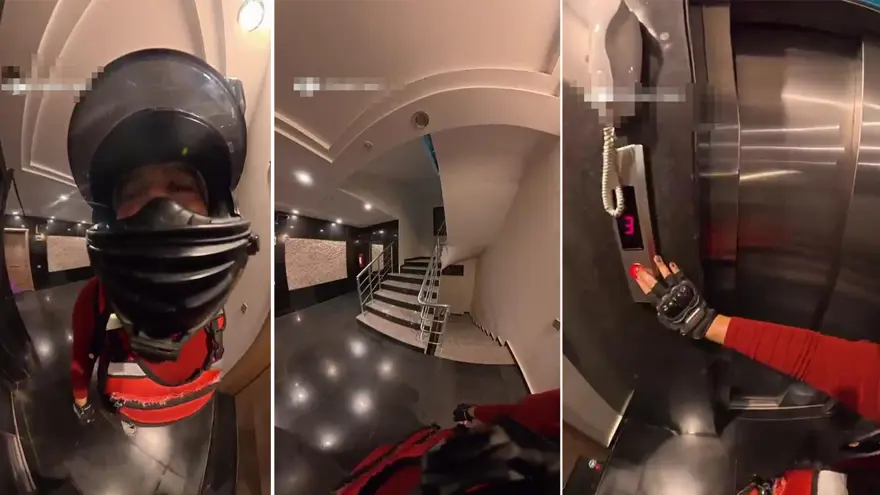 Apartman görevlisi ile kuryenin asansör kavgası karakolda bitti 1
