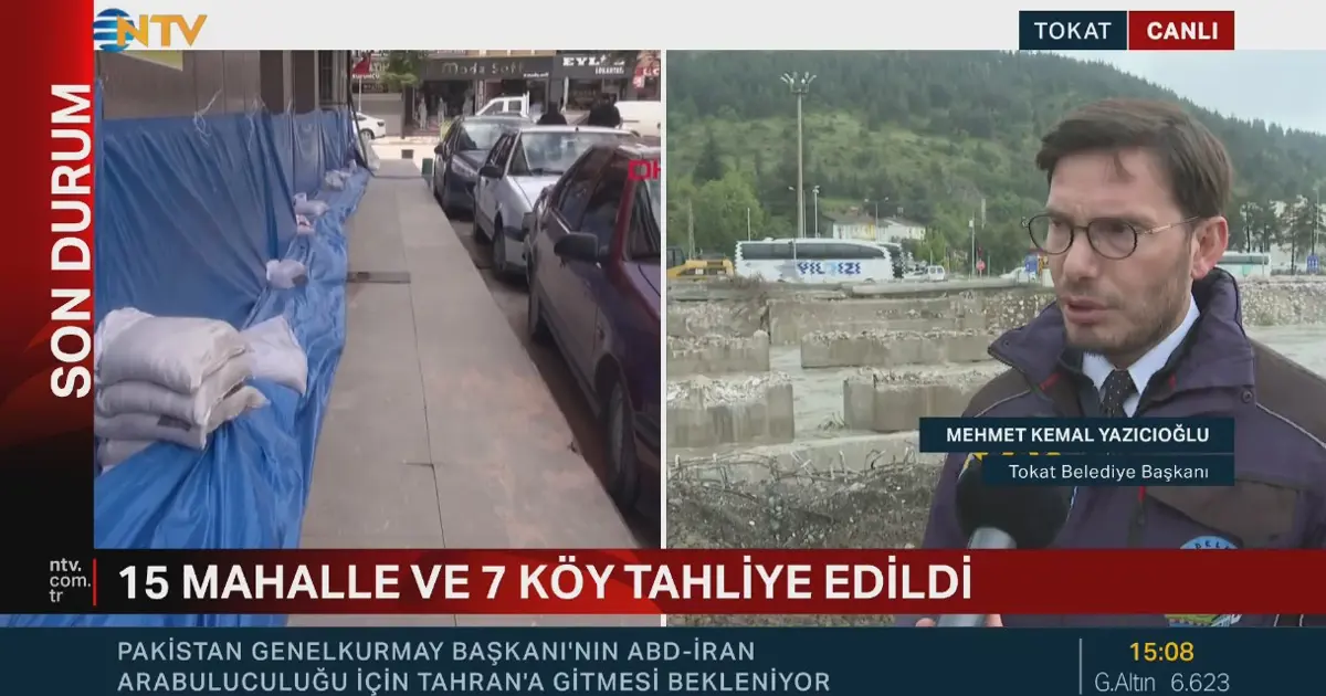 Tokat'ta taşkın riski devam ediyor mu? Belediye Başkanı: ''En kötü senaryoya göre hareket ediyoruz''