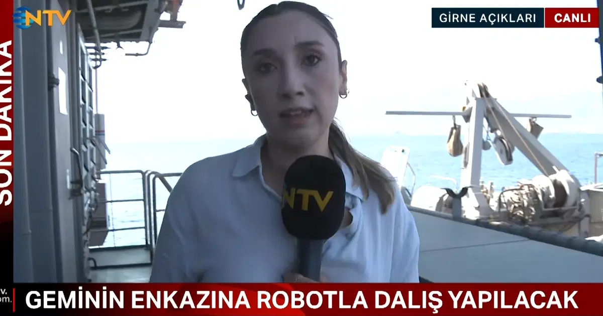 Girne'deki feribot faciası: NTV ekibi arama yapacak askeri gemide