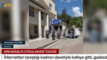 İnternetten tanıştığı kadının davetiyle kafeye gitti, gasbedildi