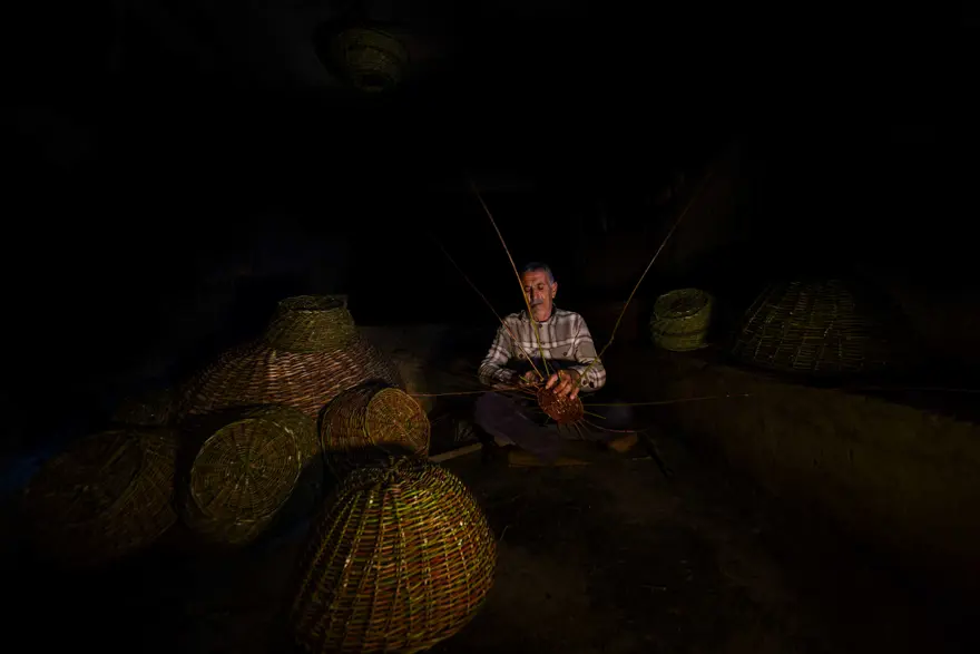 Mardin'de 72 yaşındaki son sepet ustası geleneği yaşatmaya çalışıyor 1