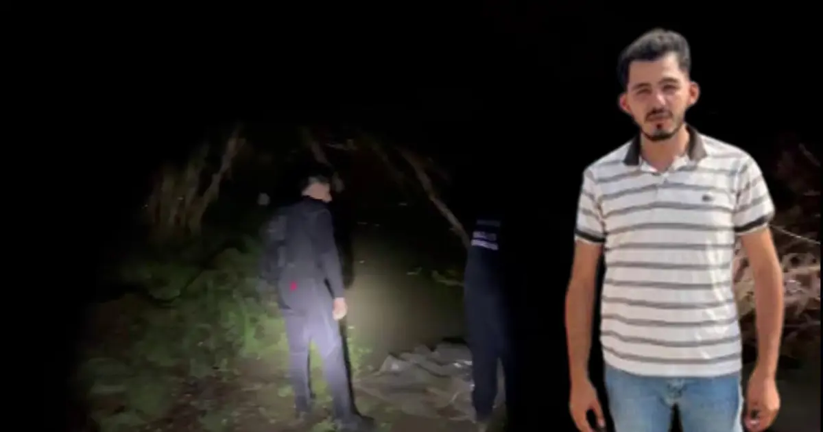 Asi Nehri'ne düşen genç aranıyor. Ekipler seferber oldu