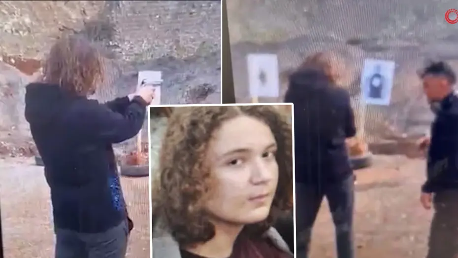 Okul saldırganı İsa Aras Mersinli'nin poligondaki görüntüsü! İşte babasıyla atış talimi yaptığı anlar