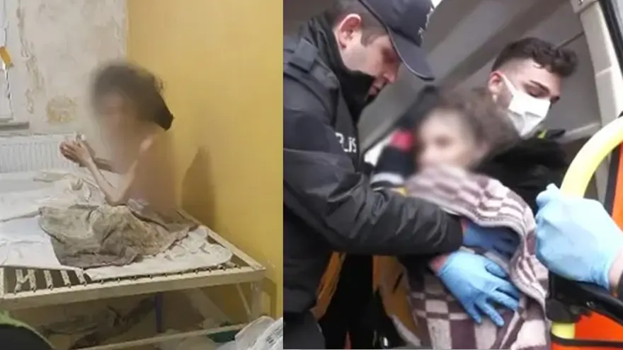 İstanbul'un göbeğinde dehşet evi! İhbar üzerine harekete geçildi, bir deri bir kemik kadın bulundu  