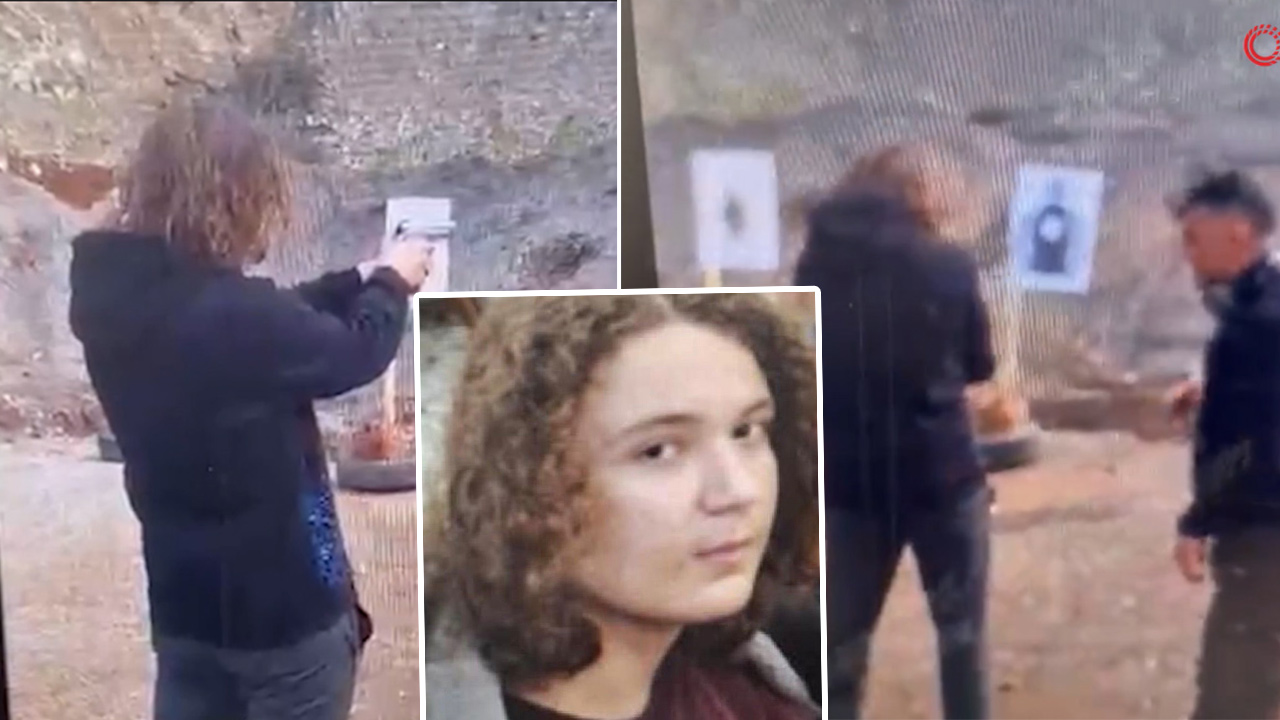 Okul saldırganı İsa Aras Mersinli'nin poligondaki görüntüsü! İşte babasıyla atış talimi yaptığı anlar