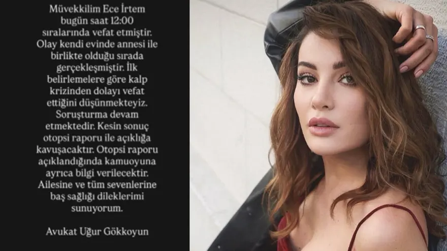 Kızılcık Şerbeti'nin Işıl'ı Ece İrtem hayatını kaybetti 2 Kızılcık Şerbeti'nin Işıl'ı Ece İrtem hayatını kaybetti 2