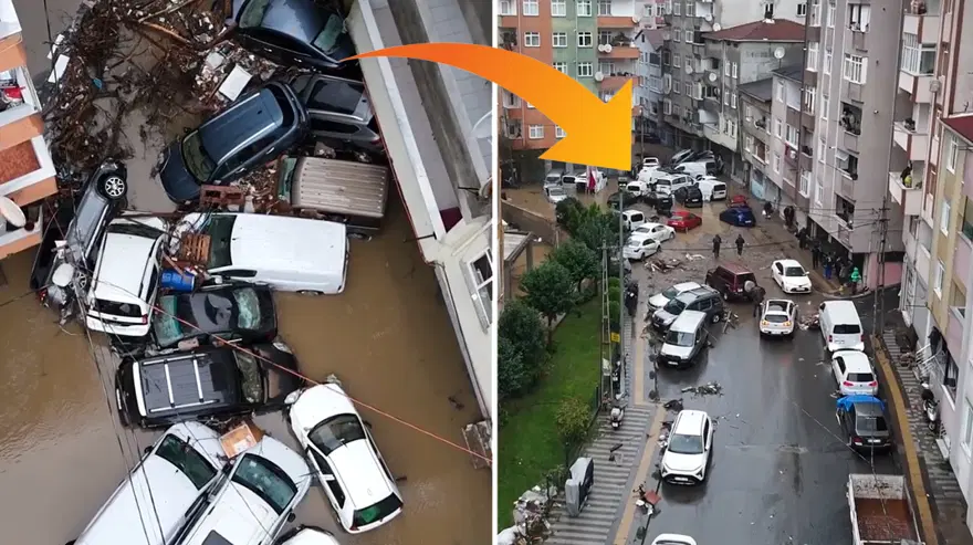 Selden geriye korkunç görüntüler kaldı. İstanbul'da hasarın boyutu gün ağarınca ortaya çıktı