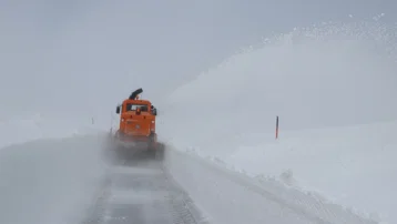 Nisan ortasında yoğun kar ve tipiden yol kapandı