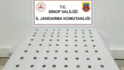Kaçakçılık operasyonu: 72 sikke ele geçirildi