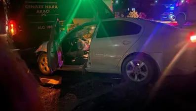 Mersin'de feci kaza: 1 ölü, 4 yaralı