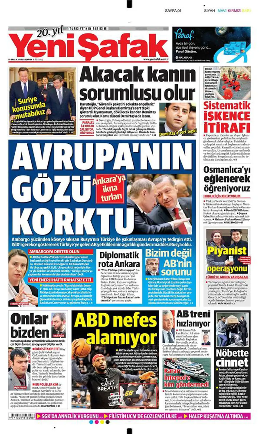 Gazete manşetleri 6