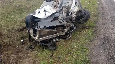 Yola fırlayan domuz kazaya neden oldu: Bir ölü, altı yaralı