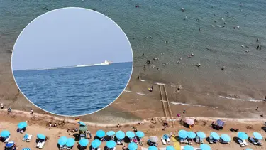 Plajda köpek balığı korkusu: Sahil boşaltıldı; güvenlik güçleri harekete geçti, gerçek başka çıktı