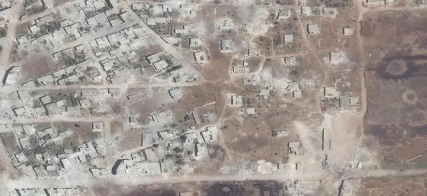 İdlib'deki yıkım hiç böyle görüntülenmemişti 28