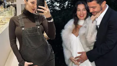 Pınar Deniz ile Kaan Yıldırım oğullarına kavuştu